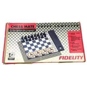 VTG Chess Mate You Against Computer Fidelity Electronics Model 6136 Tested Works